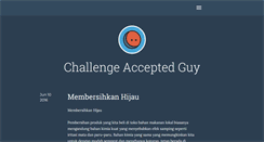 Desktop Screenshot of challengeacceptedguy.tumblr.com