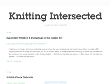 Tablet Screenshot of knittinginterrupted.tumblr.com