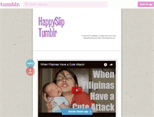 Tablet Screenshot of happyslip.tumblr.com