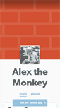 Mobile Screenshot of monkeyalex.tumblr.com