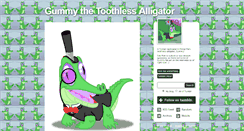 Desktop Screenshot of gummyalligator.tumblr.com