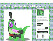 Tablet Screenshot of gummyalligator.tumblr.com