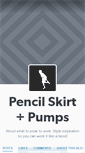 Mobile Screenshot of pencilskirtandpumps.tumblr.com