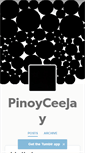 Mobile Screenshot of pinoyceejay.tumblr.com