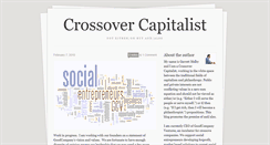 Desktop Screenshot of crossovercapitalist.tumblr.com