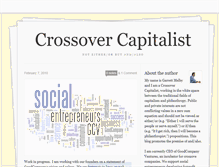 Tablet Screenshot of crossovercapitalist.tumblr.com