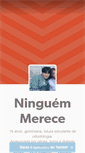 Mobile Screenshot of ninguem-merece.tumblr.com