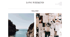 Desktop Screenshot of long-weekend.tumblr.com