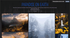 Desktop Screenshot of paradise-is-here-on-earth.tumblr.com