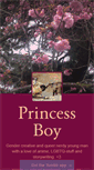 Mobile Screenshot of princessboy.tumblr.com
