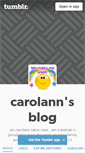 Mobile Screenshot of carolann27.tumblr.com