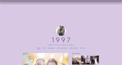 Desktop Screenshot of 1997.tumblr.com