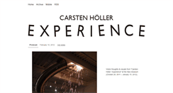 Desktop Screenshot of experiencewiki-newmuseum.tumblr.com