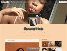 Tablet Screenshot of amayasinai.tumblr.com