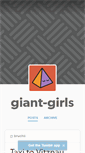 Mobile Screenshot of giant-girls.tumblr.com