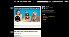 Desktop Screenshot of escapethefriendzone.tumblr.com