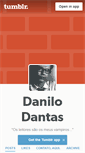 Mobile Screenshot of danilosdantas.tumblr.com
