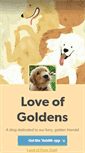 Mobile Screenshot of loveofgoldens.tumblr.com