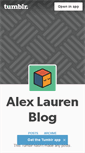 Mobile Screenshot of alexlauren.tumblr.com