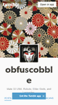 Mobile Screenshot of obfuscobble.tumblr.com