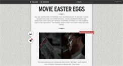 Desktop Screenshot of movieeastereggs.tumblr.com