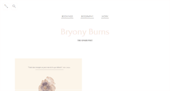 Desktop Screenshot of bryonyburns.tumblr.com