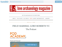 Tablet Screenshot of lovearchmag.tumblr.com