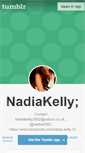 Mobile Screenshot of nadia2562.tumblr.com