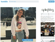 Tablet Screenshot of apliiq.tumblr.com