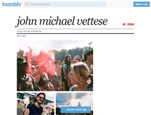 Tablet Screenshot of johnvettese.tumblr.com
