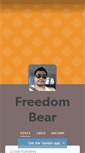 Mobile Screenshot of freedomchubbear.tumblr.com