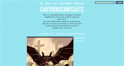 Desktop Screenshot of cartoonandcomicarts.tumblr.com