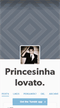 Mobile Screenshot of princesa-lovato.tumblr.com