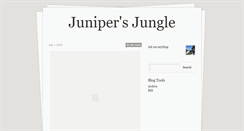 Desktop Screenshot of junipersjungle.tumblr.com