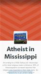 Mobile Screenshot of msatheist.tumblr.com