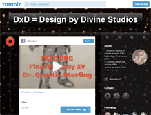 Tablet Screenshot of dxdstudios.tumblr.com