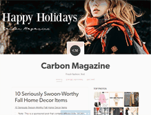 Tablet Screenshot of carbonmagazine.tumblr.com