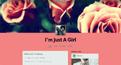 Desktop Screenshot of imjustagirl.tumblr.com