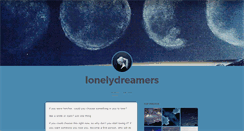 Desktop Screenshot of lonelydreamers.tumblr.com