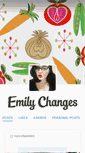 Mobile Screenshot of emilychanges.tumblr.com