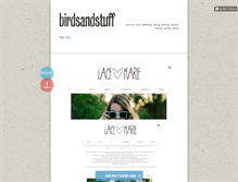 Tablet Screenshot of birdsandstuff.tumblr.com