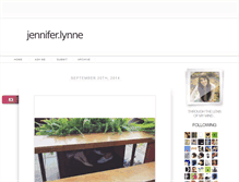 Tablet Screenshot of jenniferlynne.tumblr.com