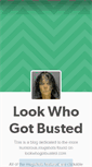 Mobile Screenshot of lookwhogotbusted.tumblr.com