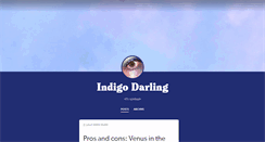 Desktop Screenshot of indigodarling.tumblr.com