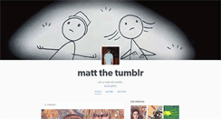 Desktop Screenshot of mattab.tumblr.com