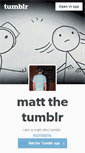 Mobile Screenshot of mattab.tumblr.com