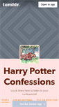 Mobile Screenshot of hpconfession.tumblr.com