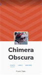 Mobile Screenshot of chimeraobscura.tumblr.com