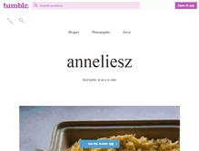 Tablet Screenshot of anneliesz.tumblr.com