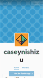 Mobile Screenshot of caseynishizu.tumblr.com
